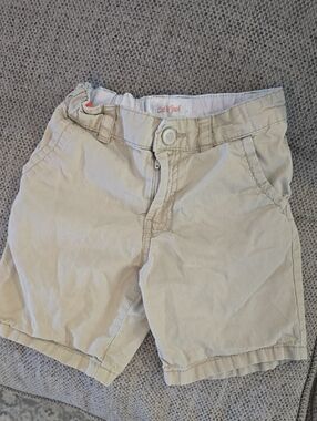 Cat & Jack Light Khaki Kids Chino Shorts